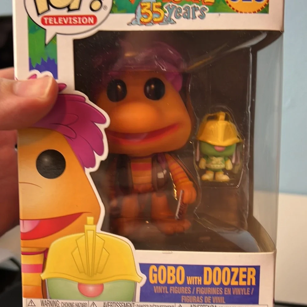 Funko Pop Fraggle Rock Gobo with Doozer 518 in Pop Protector - Picture 7 of 9